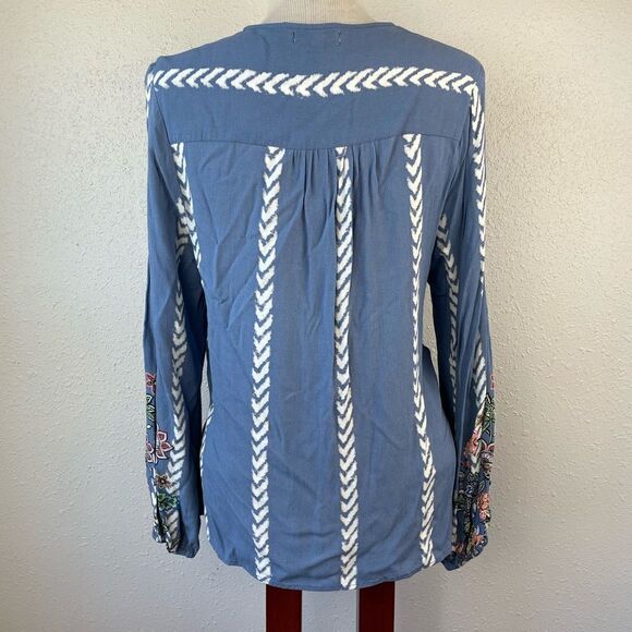 One World Live and Let Live Tunic Top Size L EUC - Picture 6 of 9